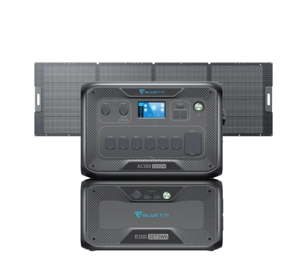 BLUETTI AC300 + B300 Reserva de Bateria Doméstica