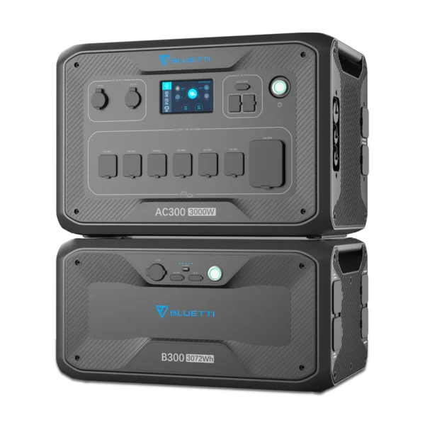 BLUETTI AC300 + B300 Reserva de Bateria Doméstica